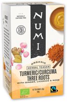 Kurkuma Thee - Numi Three Roots Turmeric Kurkuma Thee (2 doosjes thee)