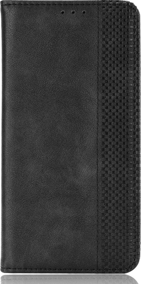 Mobigear Telefoonhoesje geschikt voor Motorola Moto E22 Hoesje | Mobigear Sensation Bookcase Portemonnee | Pasjeshouder voor 3 Pasjes | Telefoonhoesje voor Pinpas / OV Kaart / Rijbewijs - Zwart