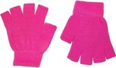 *** Roze Fashion Vingerloze Handschoenen - One Size Fits All - Winter -Koud - van Heble® ***
