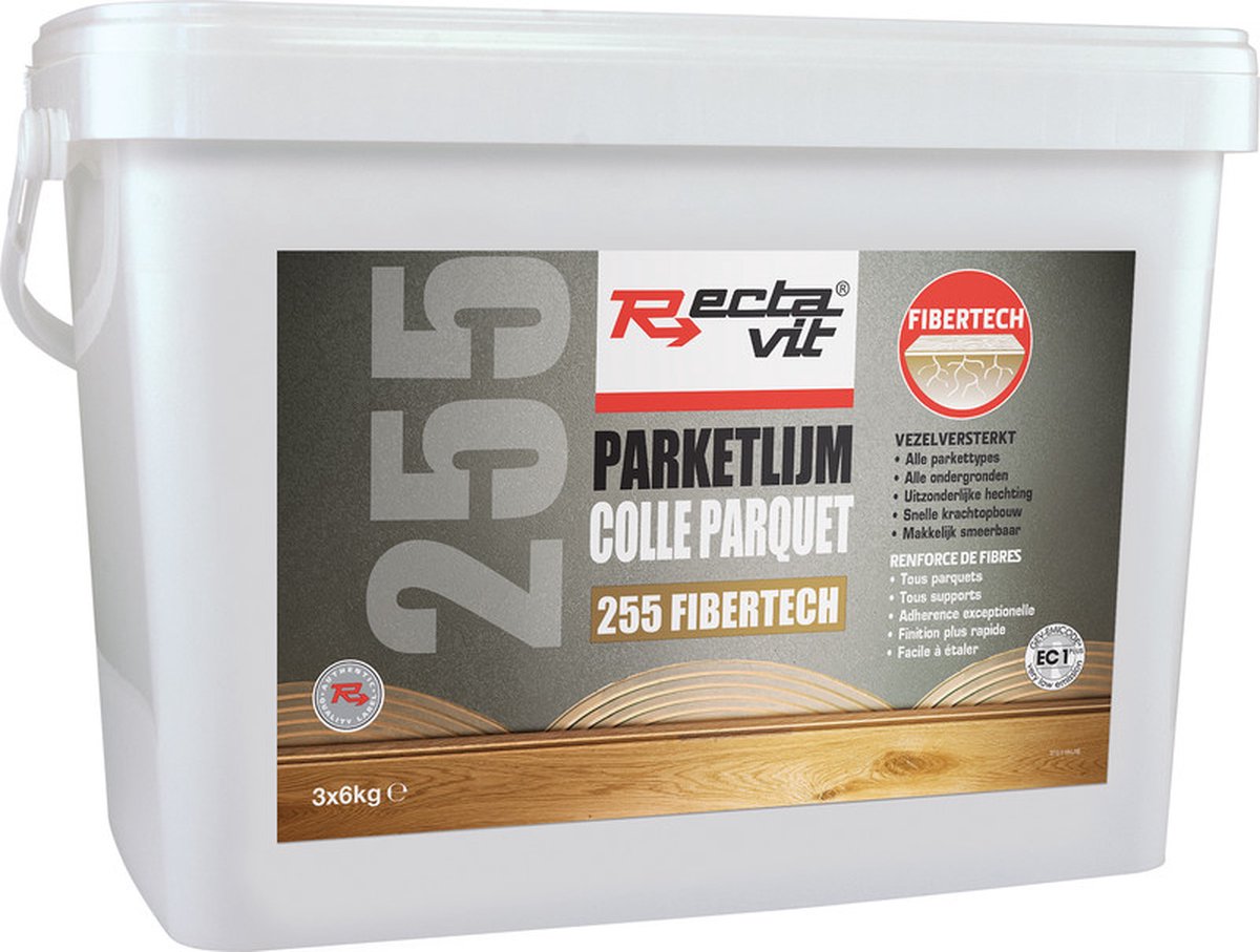 Rectavit 255 multilayer parketlijm 3x6 kg