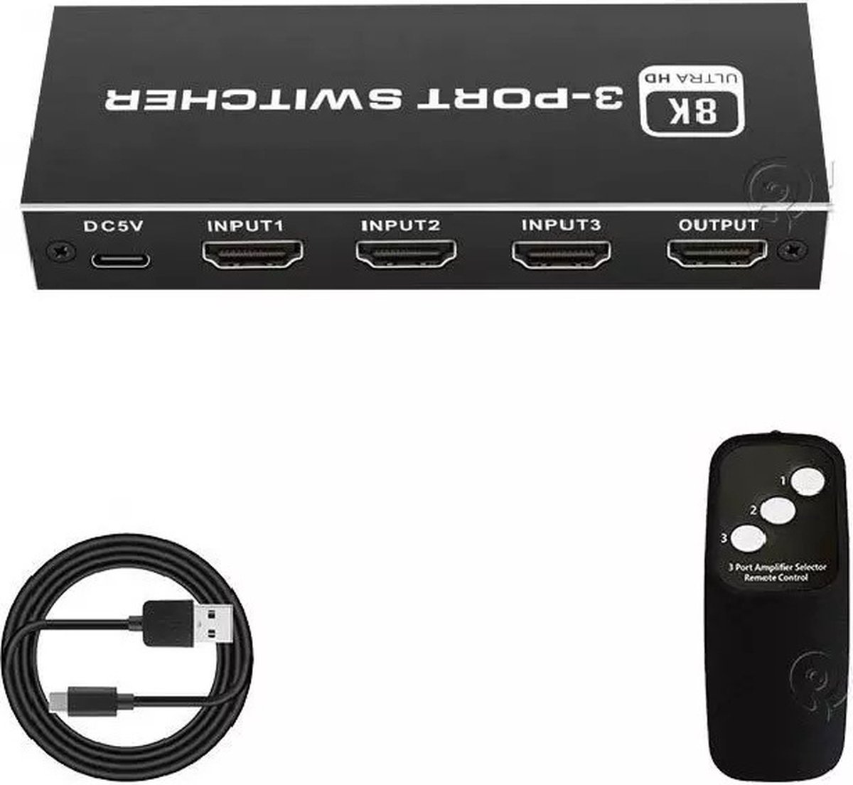 Marmitek Connect 350 UHD 4K HDMI Switch - - Voor 23.59u