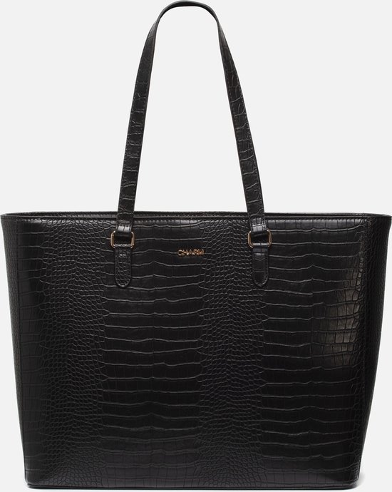 Shopper Midwood Collectie, grote damestas met 15,6 inch laptopvak, echt