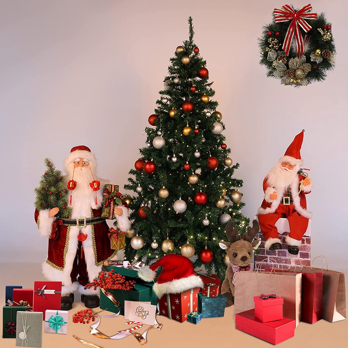 Kunstkerstboom – Premium kwaliteit - realistische kerstboom – duurzaam ‎94 x 15 x 15 cm;