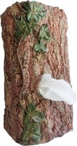 Rotary Hero® Boomstam - Tissue box Houder voor zakdoeken Tissue dispenser Cosmeticadoekjesbox - Voor keuken badkamer slaapkamer - Rechthoekig - 16.5x11.5x27 cm
