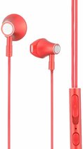 Écouteurs filaires Lenovo HF140 Rouge