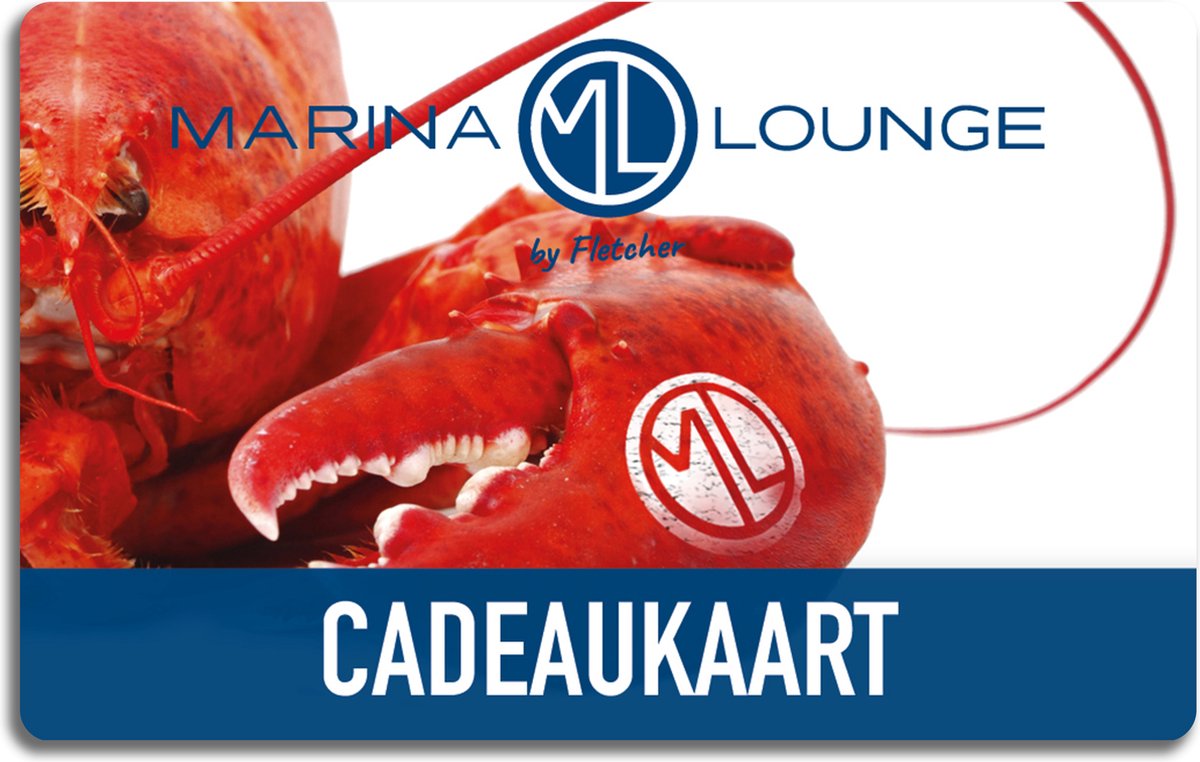 Restaurant Marina Lounge Cadeaukaart - 90 euro