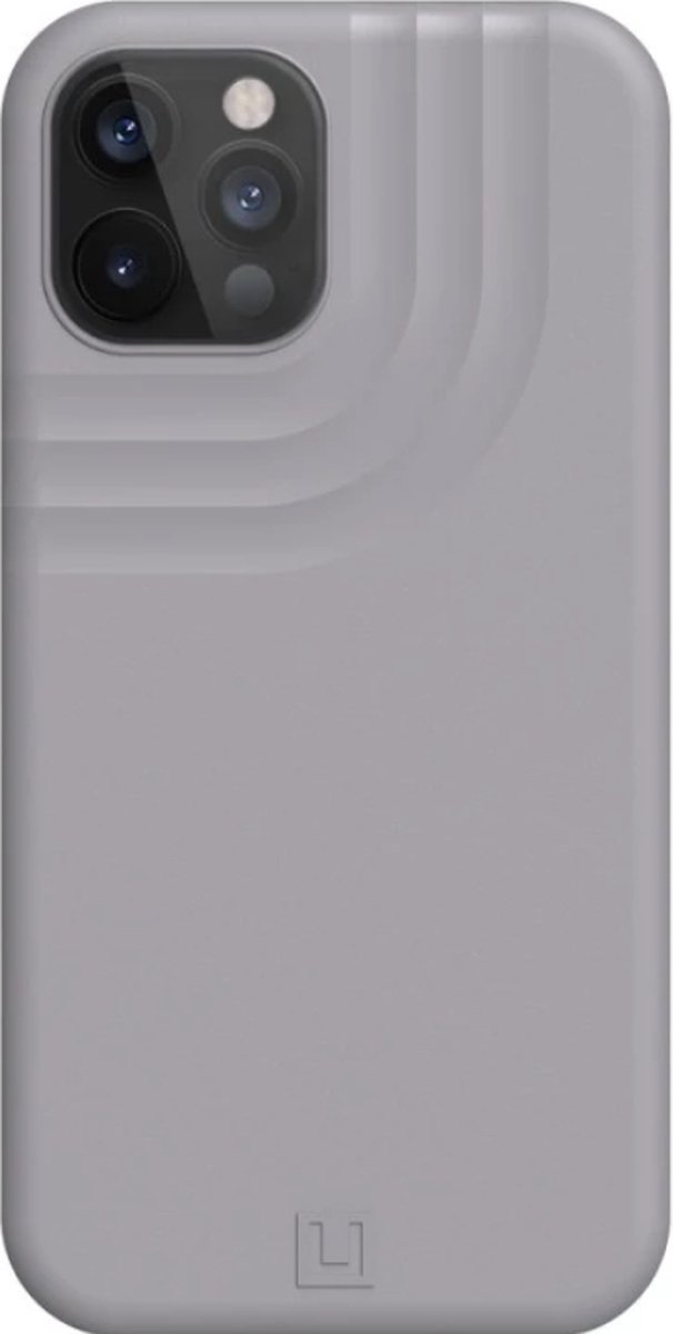 Anchor telefoon hoesje iPhone 12 / iPhone 12 Pro 6.1 inch lichtgrijs