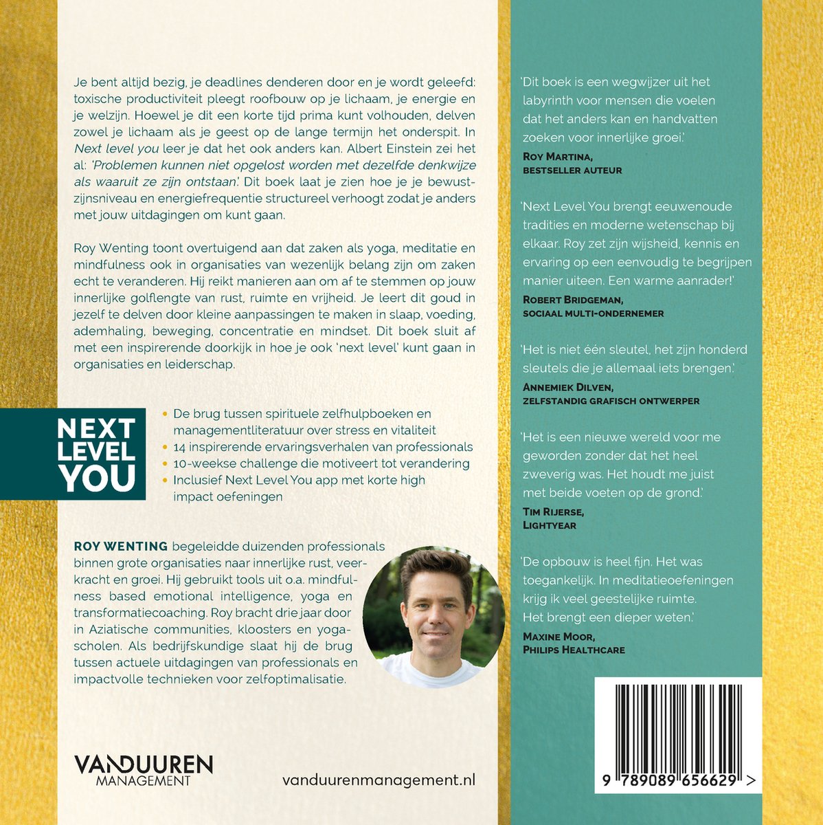 Next level you - back cover