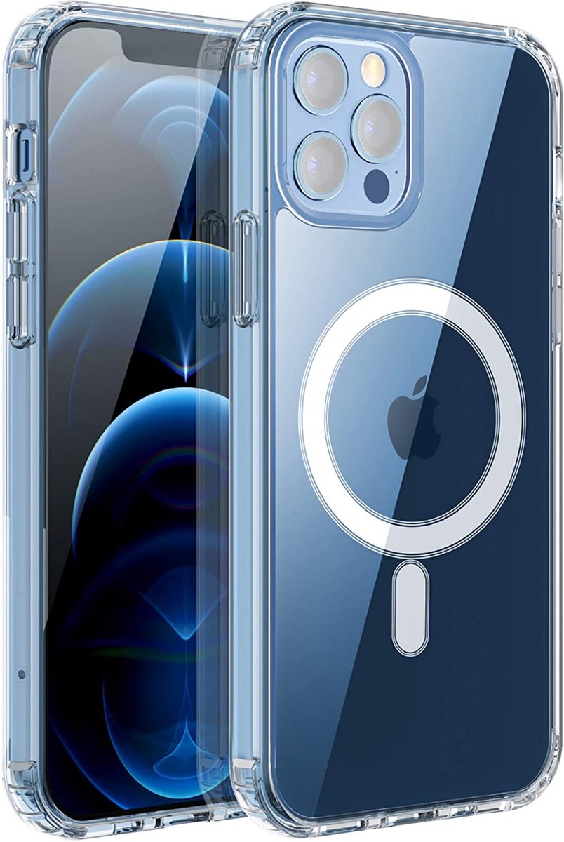 iPhone 12 Pro Max Transparant hoesje geschikt voor MagSafe - 6,7 inch