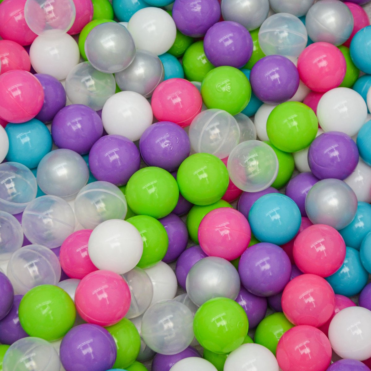 350 Kleurrijke Ballen voor Ballenbad - 5,5cm Ballenbak Ballen voor Kinderen - Baby Ballen Speelba... - LittleTom