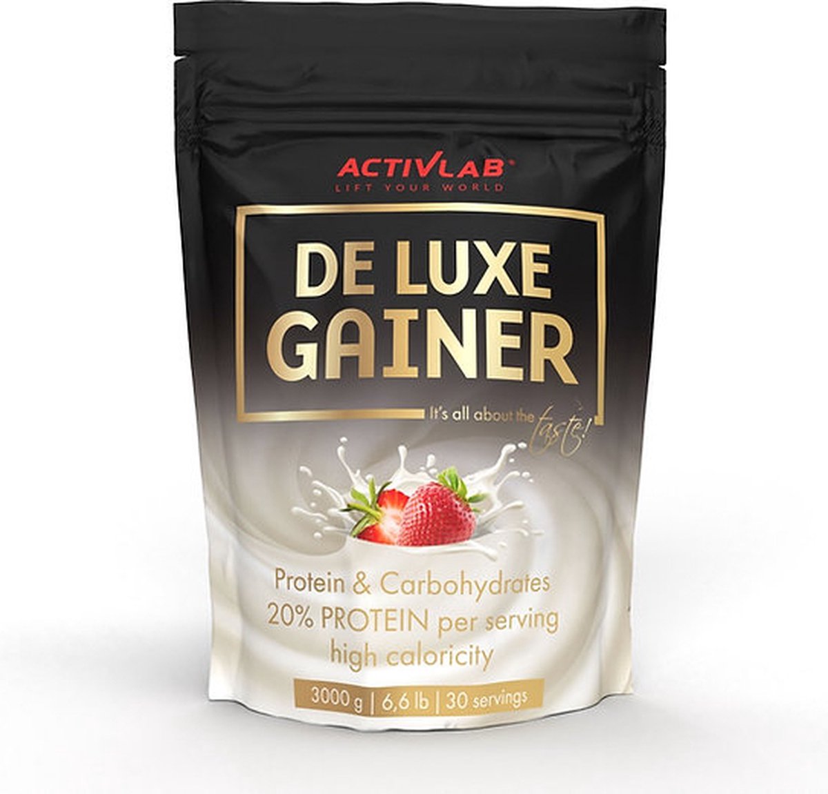 Activlab De Luxe Gainer Mass gainer Low Fat High Carb Weight