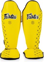 Fairtex Competition Scheenbeschermers - geel - maat XL