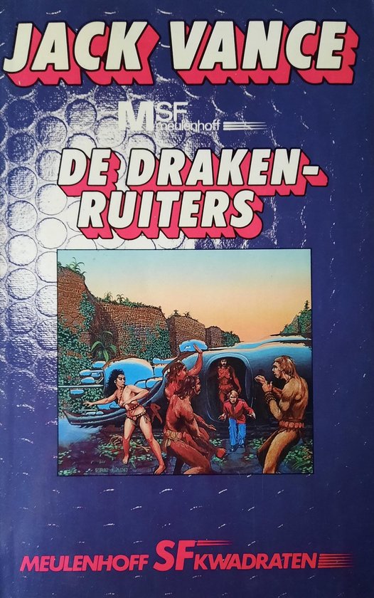 Omslag van De drakenruiters door Jack Vance