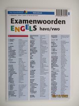 Taalkaarten Walvaboek - Examenwoorden Engels havo/vwo