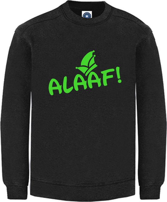 Carnavals sweater trui ALAAF in Neon Groen Large Unisex