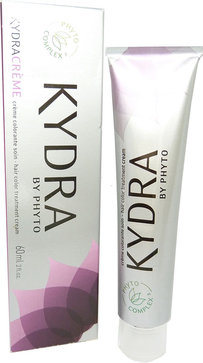 Kydra by Phyto Treatment Cream Haarkleur Permanente Kleuring 60ml - 01/ Black / Schwarz