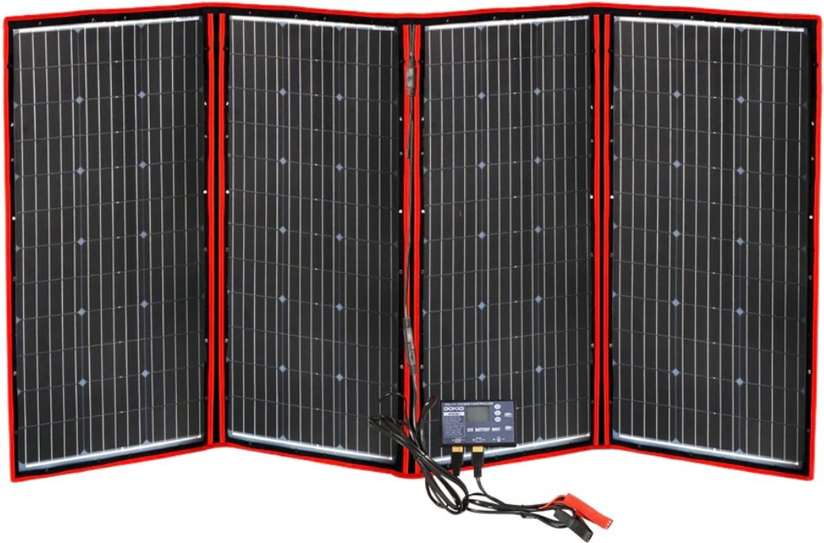 Easy Deal - Draagbare Zonnepanelen - Zonnepanelen 100W - Opvouwbare Solar Panels