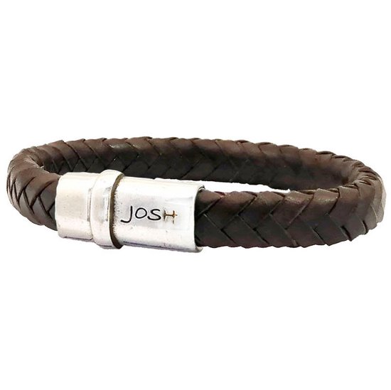 Josh - 9073 - Armband - Bruin - 21 cm