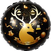 Kerst ballonnen Rendier Decoratie Ballon Helium Ballon Kerst Versiering 45Cm – 1 Stuk
