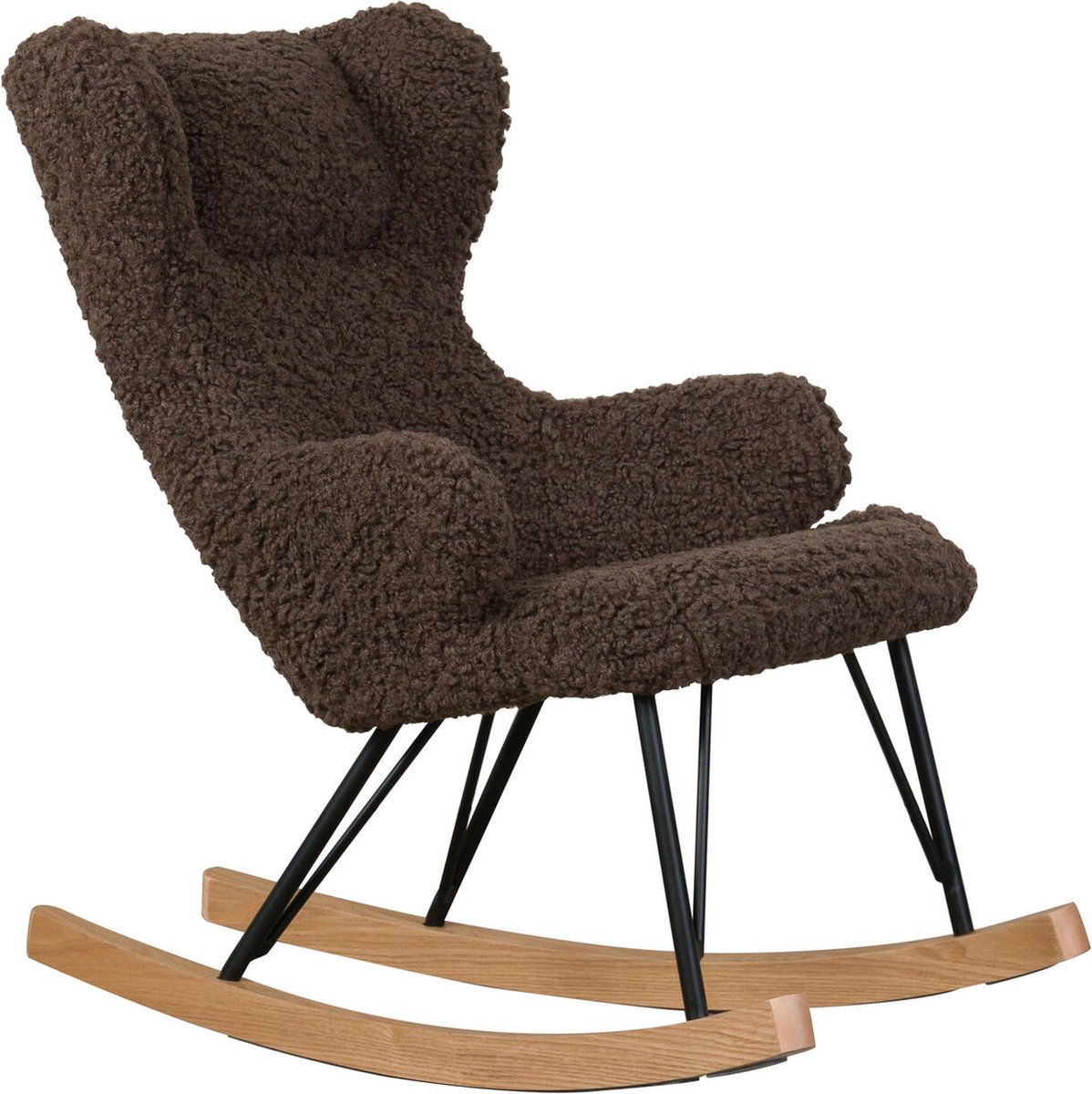 Quax Kinder-schommelstoel - Bison (Teddy Brown)