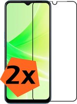 Screenprotector Geschikt voor OPPO A57 Screenprotector Bescherm Glas - Screenprotector Geschikt voor OPPO A57 Screen Protector Tempered Glass Full Screen Full Cover - 2 PACK