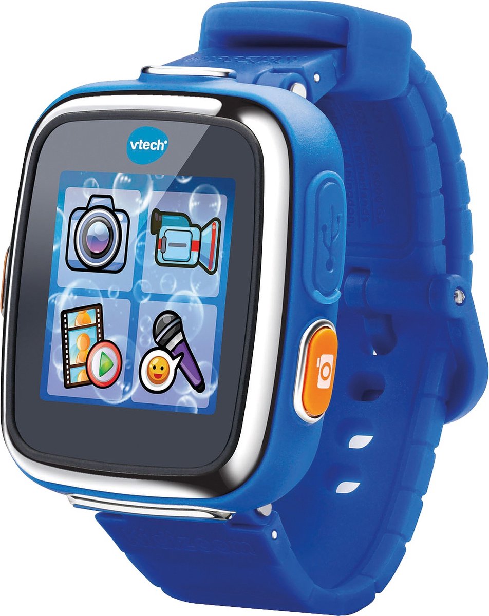 Vtech - kidizoom smartwatch connect dx2 bleue - montre photos et