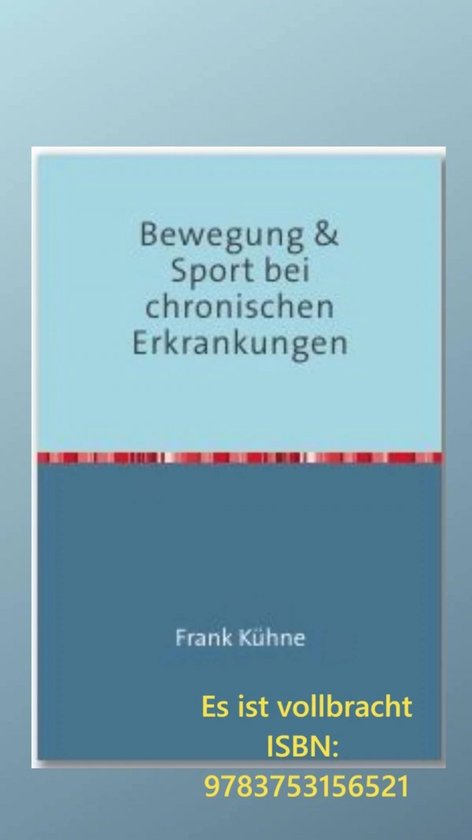 Bewegung & Sport bei chronischen Erkrankungen - cover