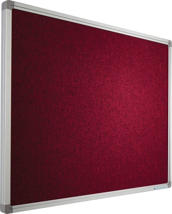 VIZ-PRO Kurk prikbord/opvouwbaar prikbord, 112 x 96 cm, zilveren VIZ-PRO Kurk prikbord/opvouwbaar prikbord, 112 x 96 cm, zilveren