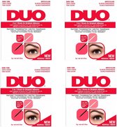 DUO - 2-in-1 Brush-On Striplash Adhesive - 4 Pak - Voordeelverpakking