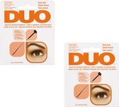 DUO - Brush On Striplash Adhesive Dark with Vitamins - 2 Pak