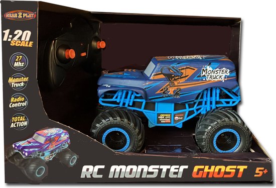Gear2Play RC Monster Ghost Monstertruck 1:20 modèle radiocommandé