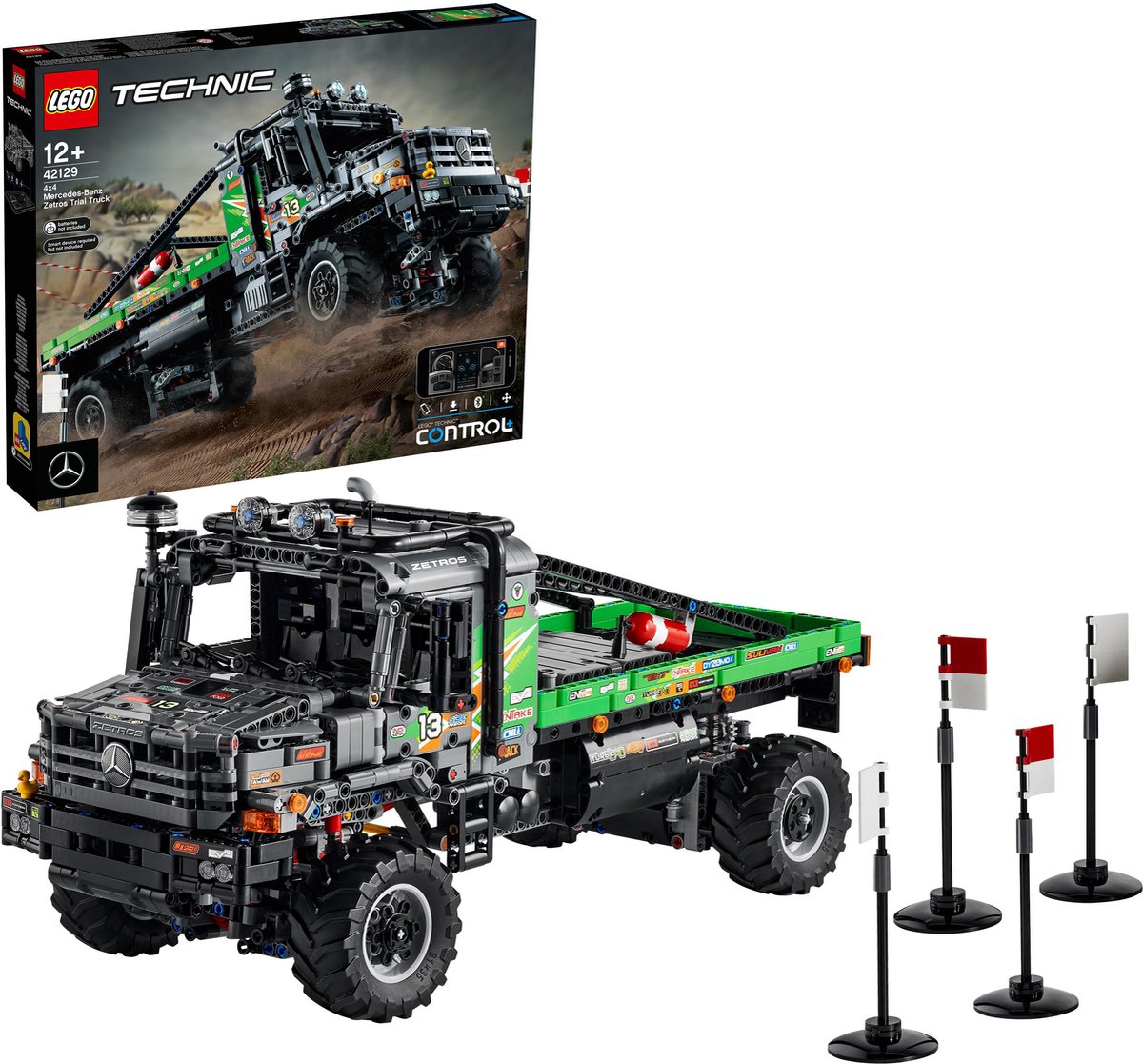 LEGO Technic 4x4 Mercedes-Benz Zetros Trial Truck met app-besturing 42129 — afbeelding 2