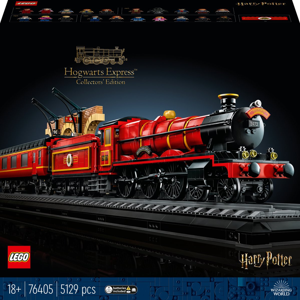 LEGO Harry Potter Zweinstein Express - Verzameleditie Modelbouw Trein - 76405 - LEGO