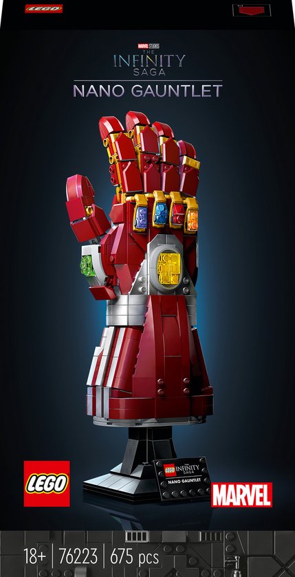 Iron Man Nano Gauntlet Lego LEGO Marvel Nano Gauntlet: Iron Man