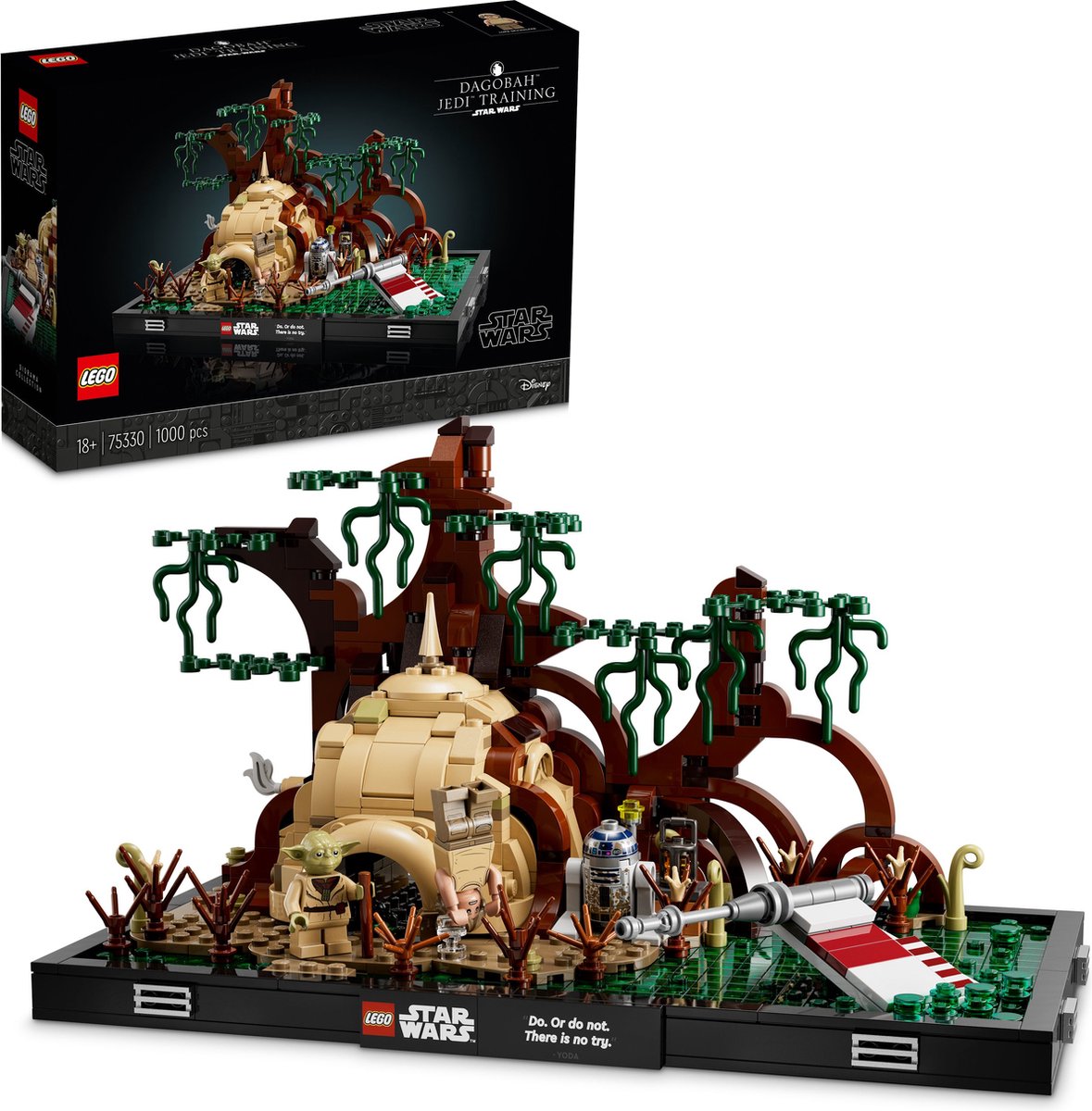 LEGO Star Wars Jedi Training op Dagobah Diorama - 75330 — afbeelding 3