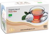 Alba Grup - Thé à la Rose Bio 20 Sachets de Thé 1 gr Rosa Alba (Rose Blanche)