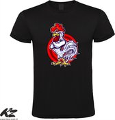 Klere-Zooi - Boze Haan - Heren T-Shirt - 4XL