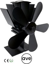 Ventilateur de poêle AVE pour poêle à bois - Ventilateur de cheminée - Ventilateur de poêle à bois - Cheminée - Poêle à granulés