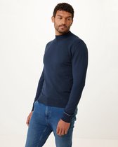 Turle Neck Sweater Mannen - Navy - Maat XL