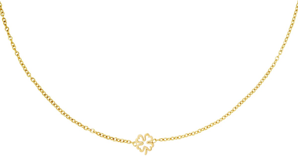 ketting- klaver- goud