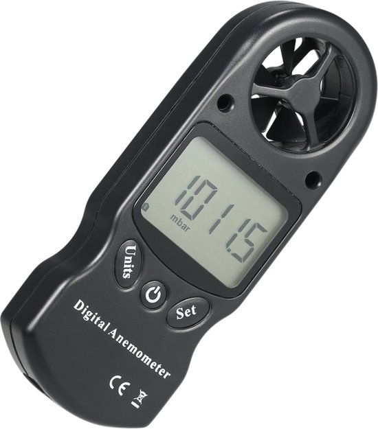 AIOMEST AI-100APP Windmeter, Digitale Anemometer, Bluetooth