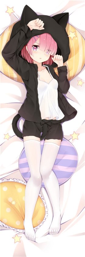 Dakimakura Anime Body Pillow Cover Waifu Love Hug Kussen Hoes Ram And Rem Re Zero 140 4891