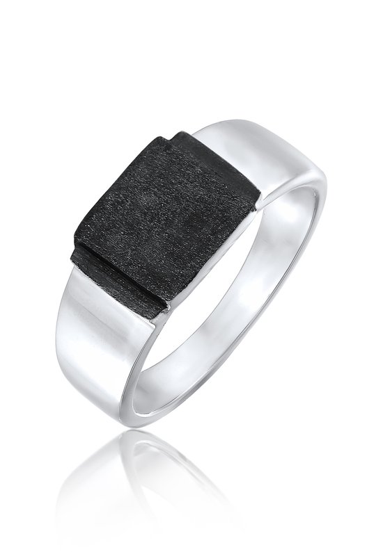 KUZZOI, Massief 925 sterling zilver herenarmband breedte 8,5 mm 335111, 19 cm, Sterling zilver, zonder kern