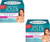 JOLEN - Creme Bleach Mild Formula plus Aloe Vera 125 ml - 2 Pak