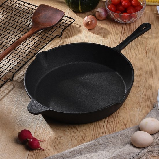 easy deal Koekenpan Gietijzeren Pan WarmteIsolatie Inductie