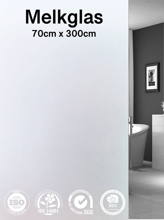 Homewell Raamfolie HR 120x300cm - Zonwerend & Isolerend - Statisch - Strepen