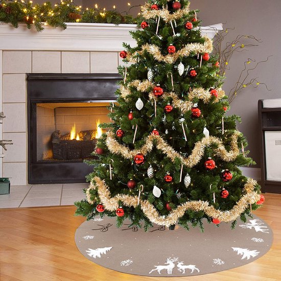 Feeric lights and christmas kerstboomrok - goud- 56 x 32 cm