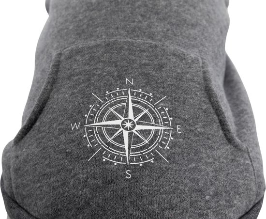 Trixie Be Nordic - Hondentrui - Hoodie Flensburg - Grijs - 62 cm van Trixie — afbeelding 3