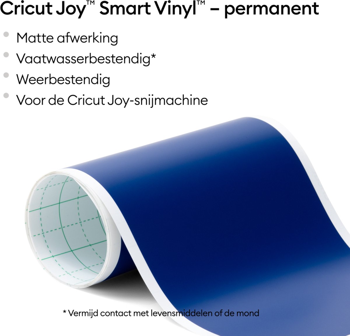 Cricut Joy Smart Vinyl - permanent - goud - 14x122cm