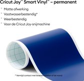 Cricut Joy Smart Vinyl - permanent - mat blauw - 14x122cm